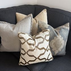 Throw Pillows decor- Designer Great Condition $10 And Up 
