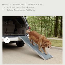 Deluxe Telescoping Pet Ramp