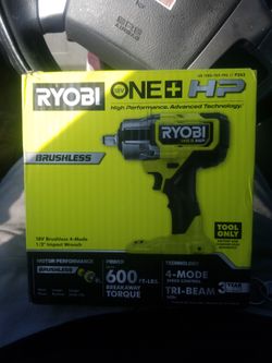 RYOBI 18V 1/2in Impact Wrench