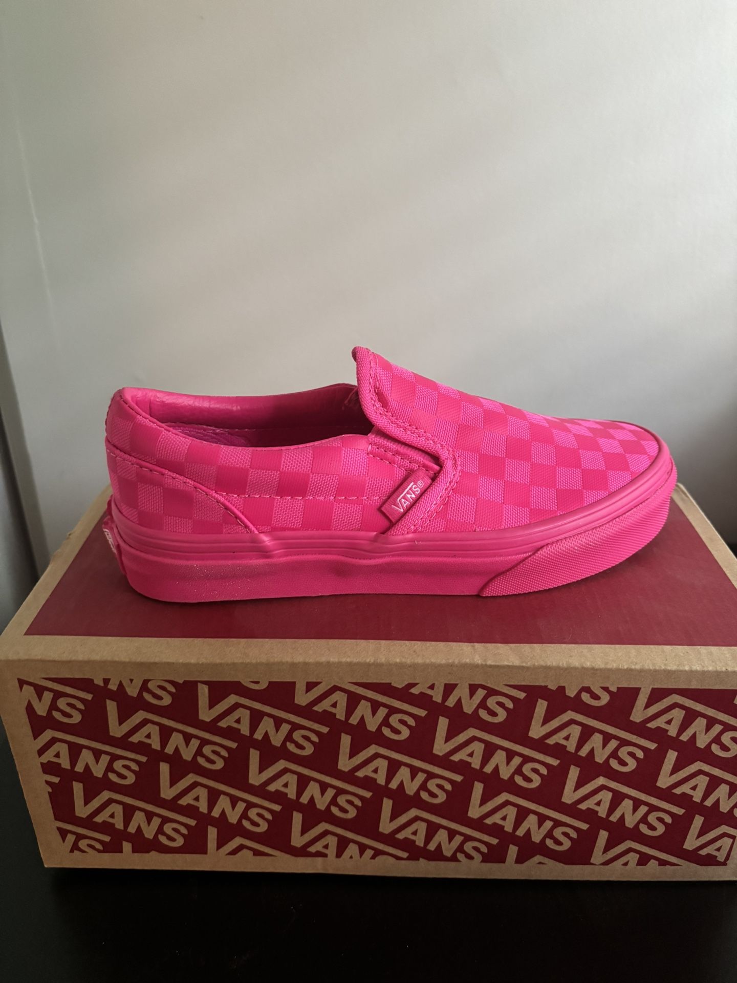 Vans Slip-On Checkerboard Pink Journey’s Exclusive - New