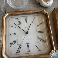 Linden Quartz Clock Vintage