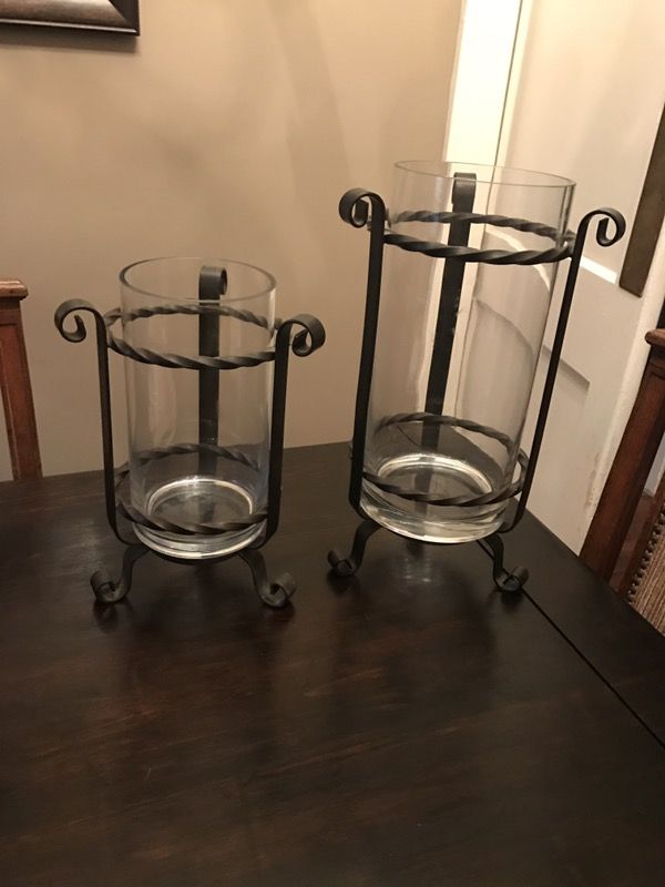 Southern Living @ Home Galveston footed hurricane pair