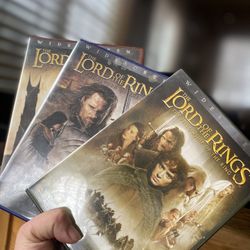 3 PCs DVD’s Lord Of The Rings