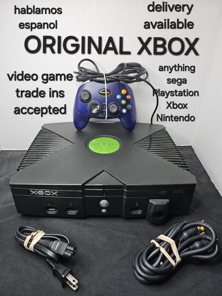 ORIGINAL XBOX SELL OR TRADE