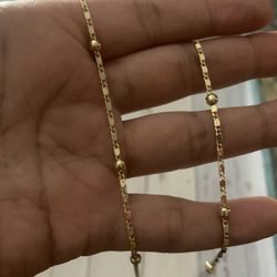 New gold plated chain