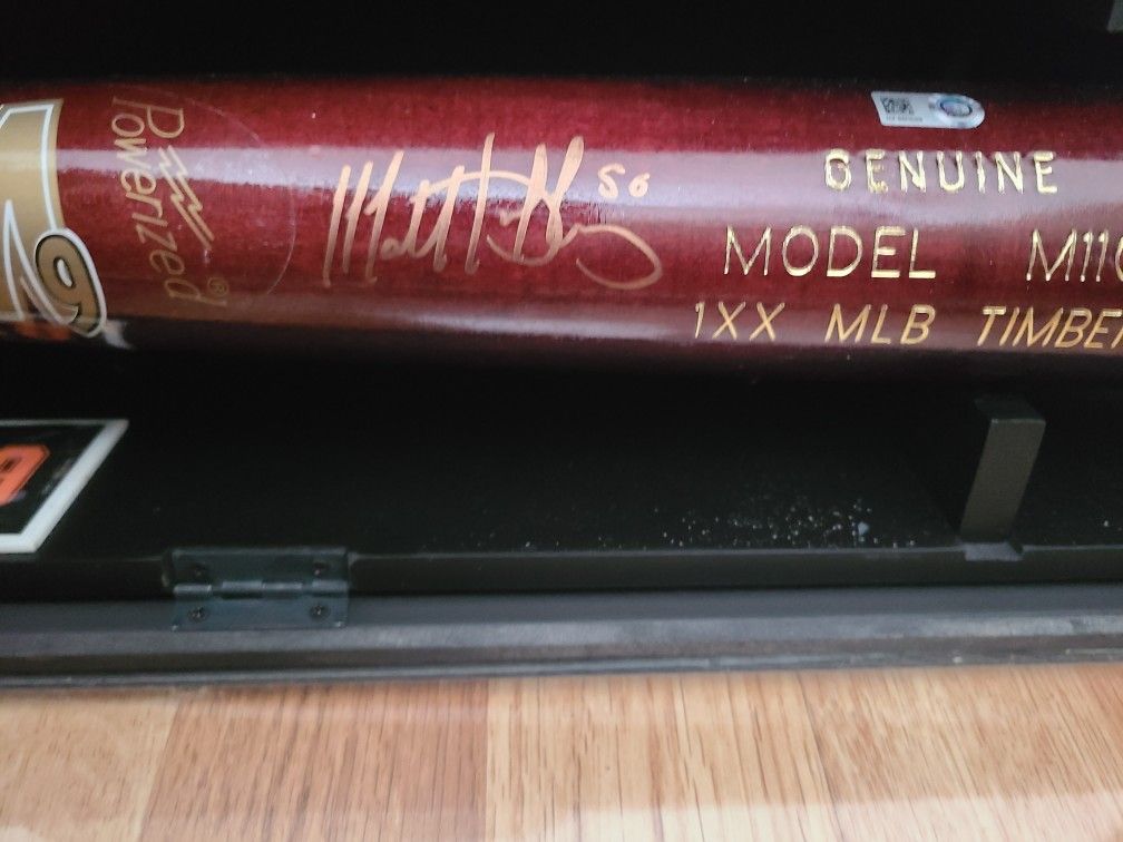 Signed Louisville Slugger Bat