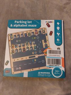 Magnetic Alphabet Maze for Kids, Montessori Toys for 3+ Year Old Boy Girl
sensory toys, Magnet Alphabet Learning Car Parking Maze Toys for Kids 3-5,