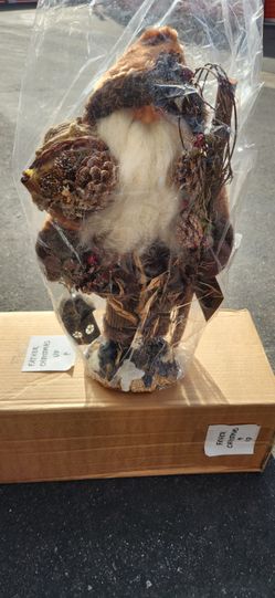 Rustic Woodland "Father Christmas" Santa Claus Figurine – Chapel Estate