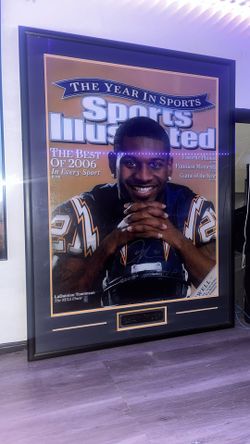 LaDainian Tomlinson 06’ Signed Poster(Orignal)