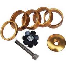 1 1/8 Inch Headset Spacer With Steam Top Cap