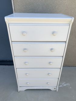 Five drawer cabinet