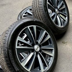 New 22” Inch Oem Gmc Sierra 1500 Denali Yukon Wheels Rims Bridgestone 275/50/22 Tires Hablo Español $2,350