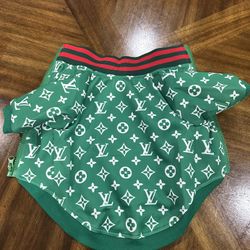 Dog Puppy Coat - LV Style Designer