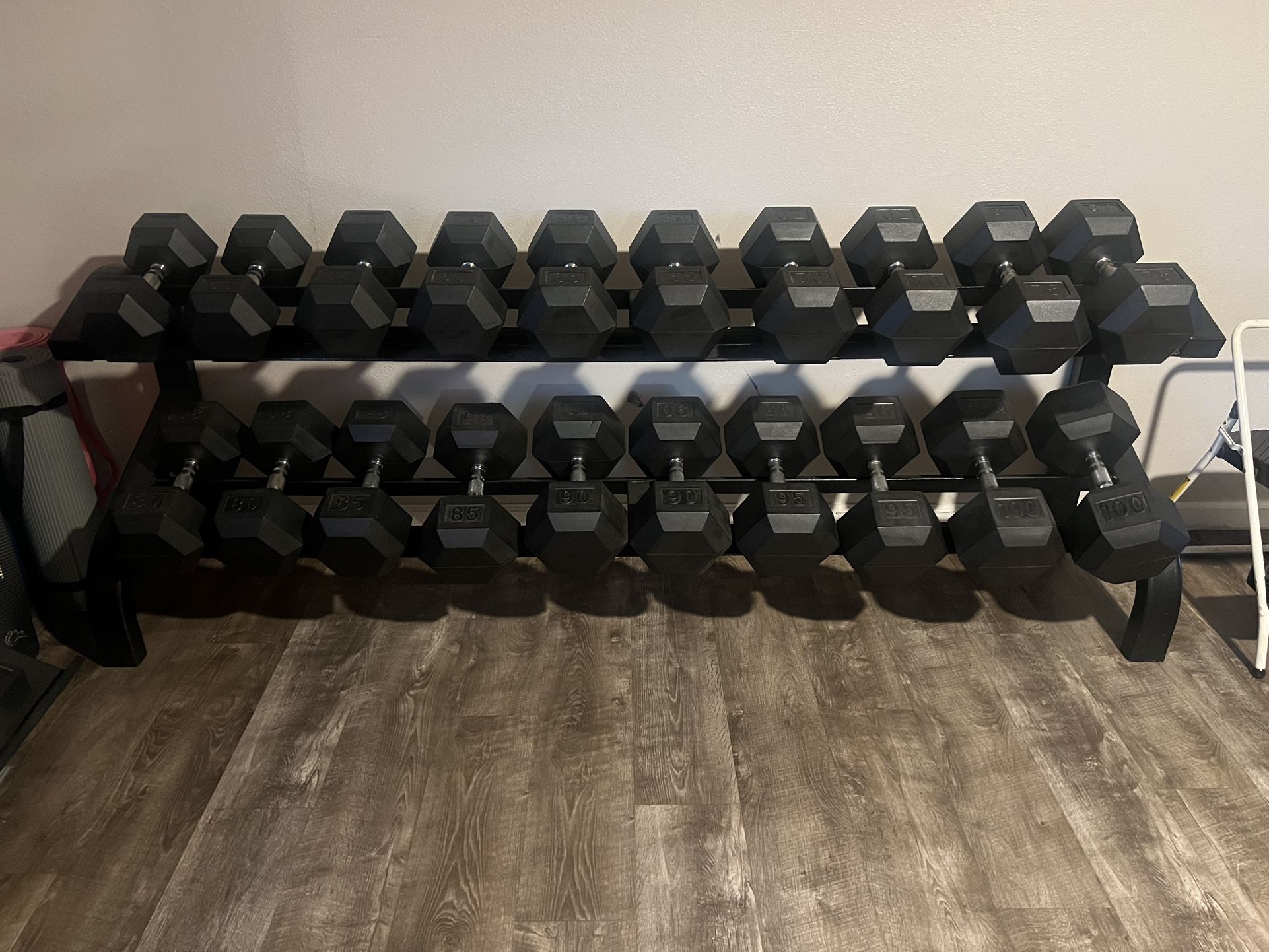 Dumbbells Heavy Weights 
