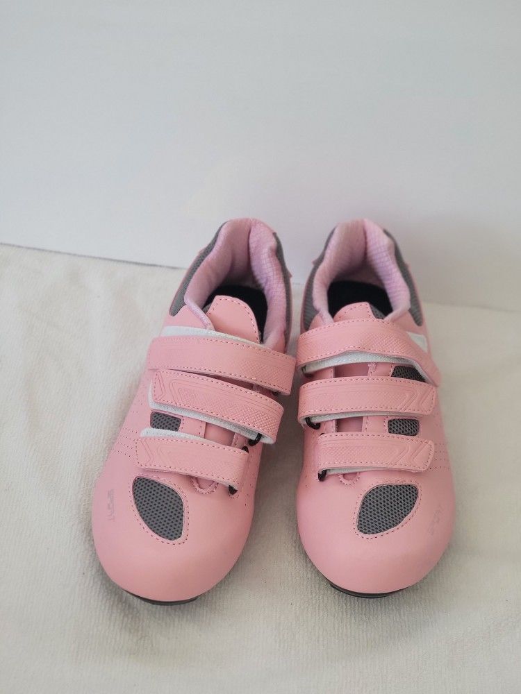 Cycling Deal Women's Bike Shoes Pink, Size 39
