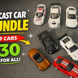 🚗💨 9 DIECAST SPORTS CARS BUNDLE – ALL FOR $30 🔥🔥 💨🚗