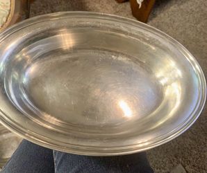 Vintage Silver Serving Tray