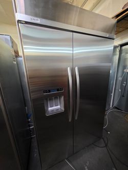 48" KITCHENAID BUILT IN STAINLESS STEEL REFRIGERATOR