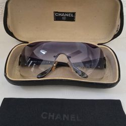 Vintage Chanel Rimless Sunglasses 