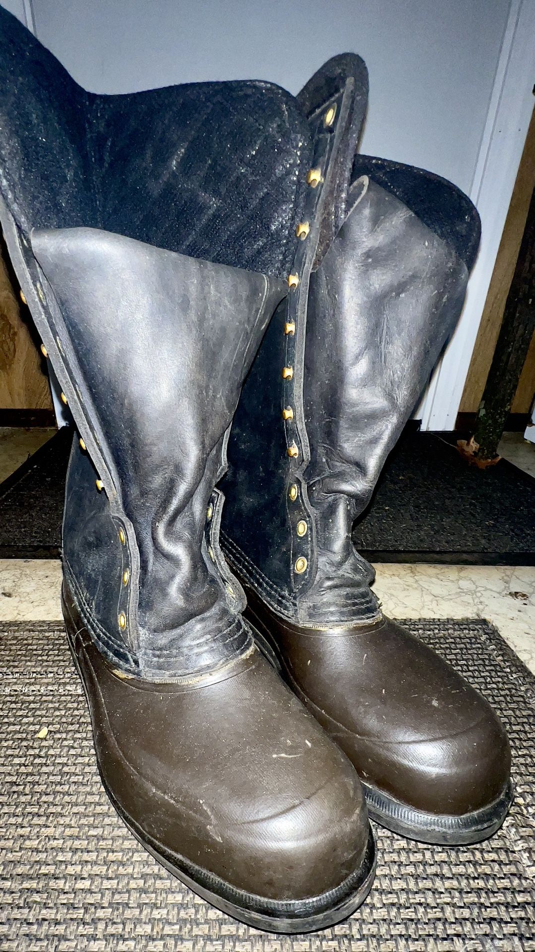 Timber II Thinsulate Hoffman Boots Spiked Soles Size 12