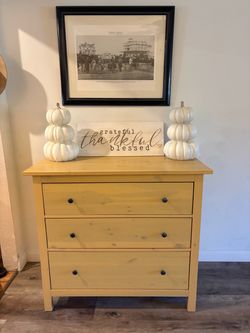 GULLABERG 3-drawer dresser, yellow, 39x18 7/8x39 3/8 "