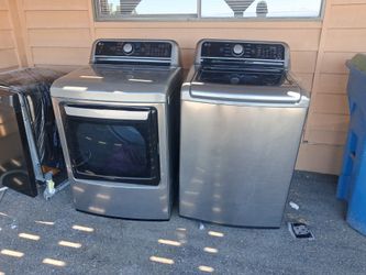 LG washer and dryer