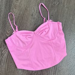 Pink Corset Top