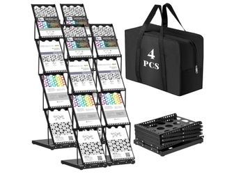 Tatuo Foldable Metal Magazine Rack                            #1263