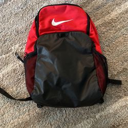 red nike backpack