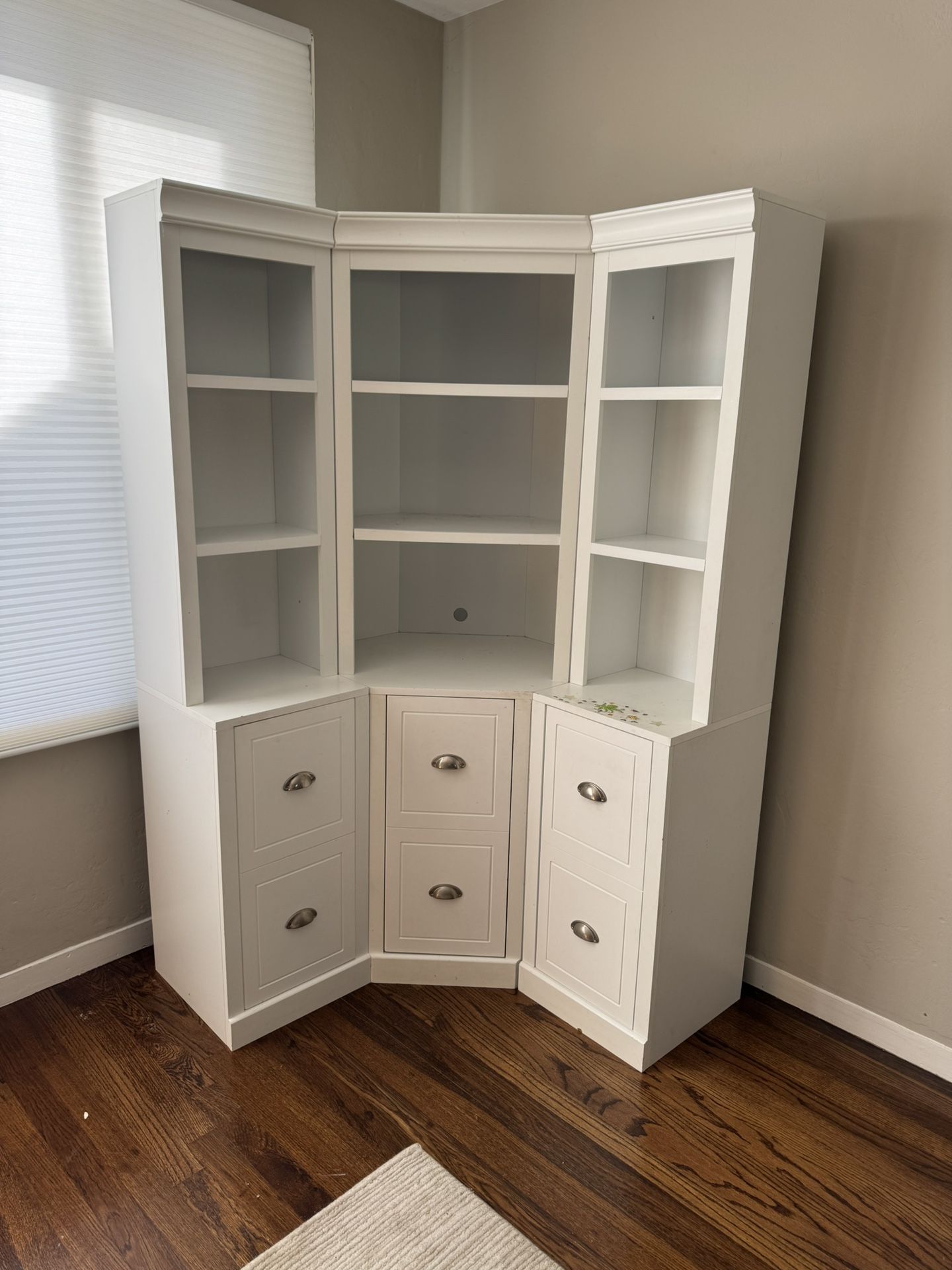 FREE three piece corner shelves FREE