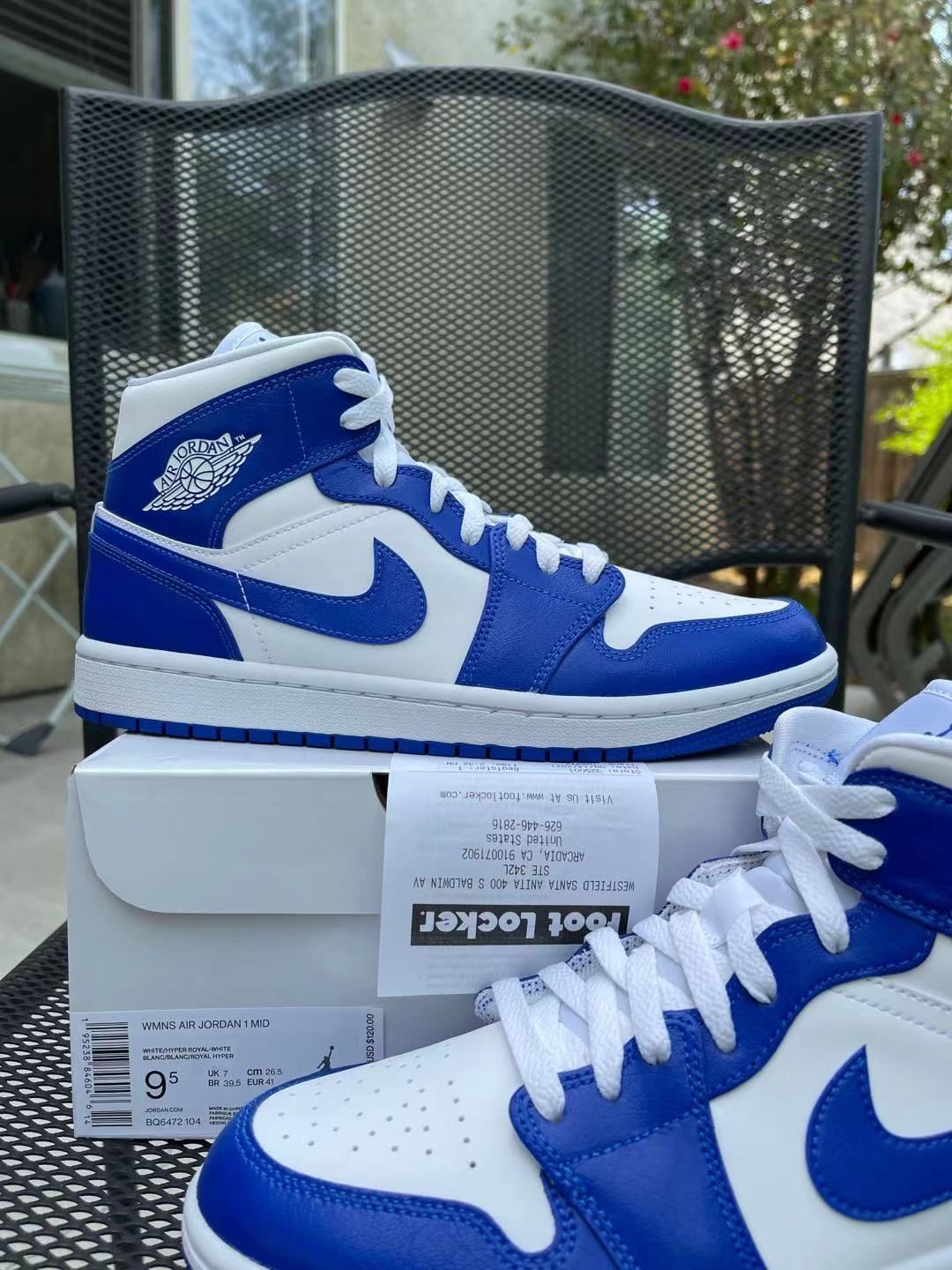 Jordan Mid Kentucky Blue (w)