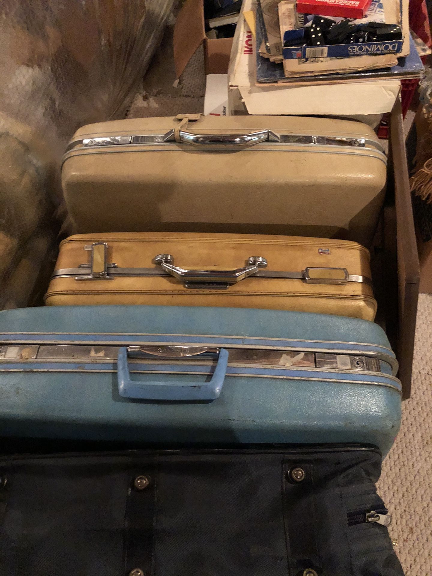 Suitcases galore
