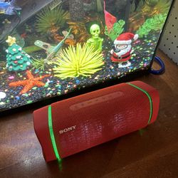 SONY Wireless Portable Speaker SRS-XB43 B Bluetooth Waterproof Dustproof Red