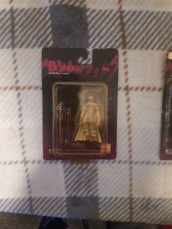 Vintage Berserk Kentaro Miura Art Of War Griffith and Knight Of Skeleton Limited Edition Minifigure