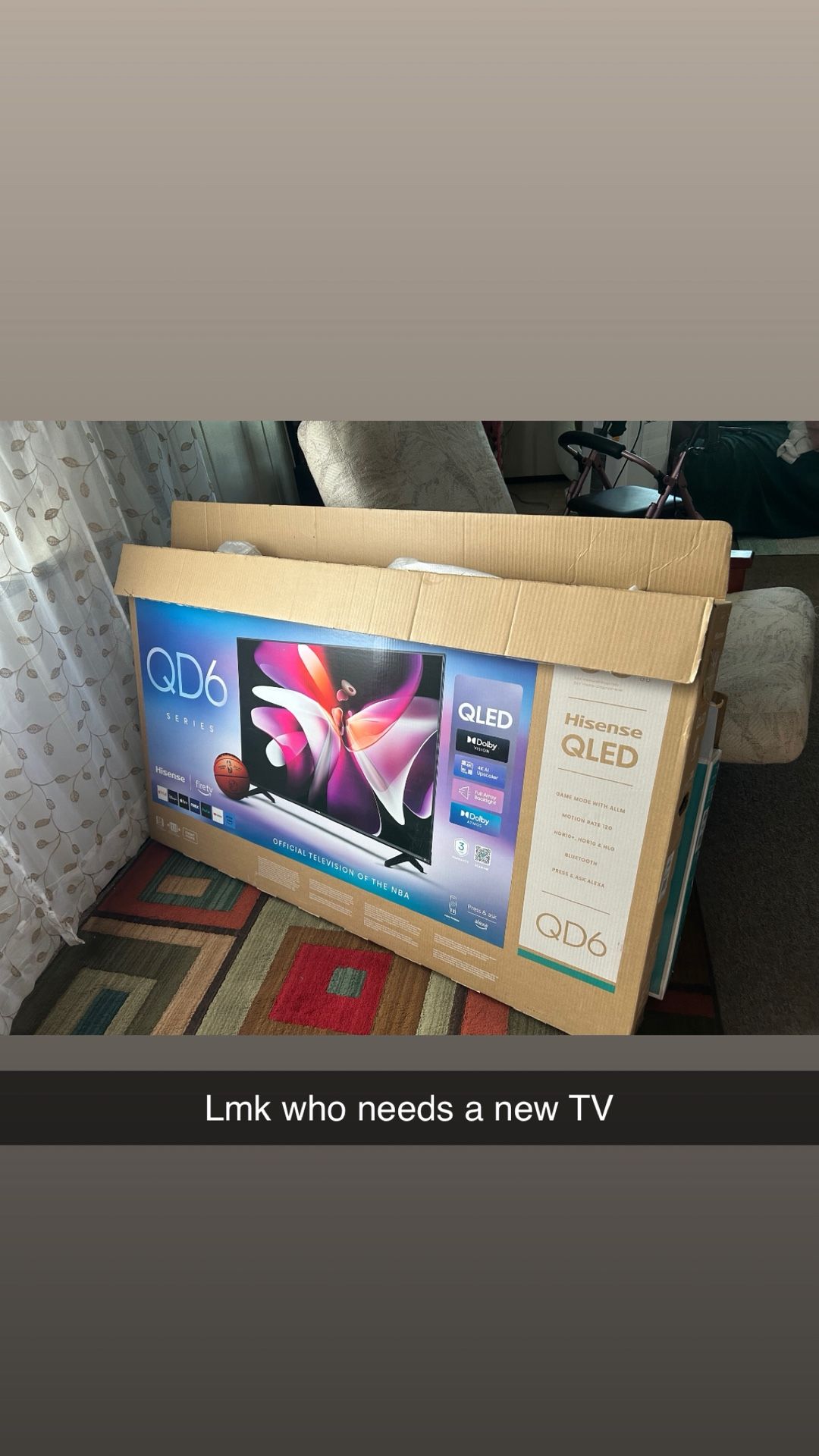 New Tv 40”