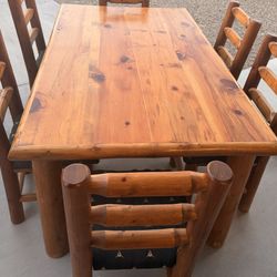Lodge Pole Table