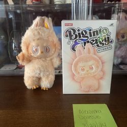 Pop Mart Big Into Enery Labubu - Happiness