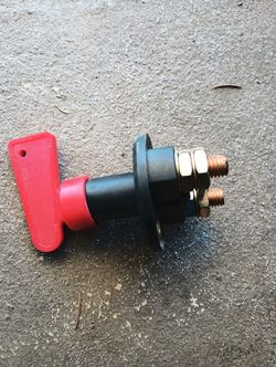 12V 24V 200A Car Auto Battery Switches Isolator Disconnect Cut Off Power Kill Switch Master Power Cut Out/Off Kill Switch