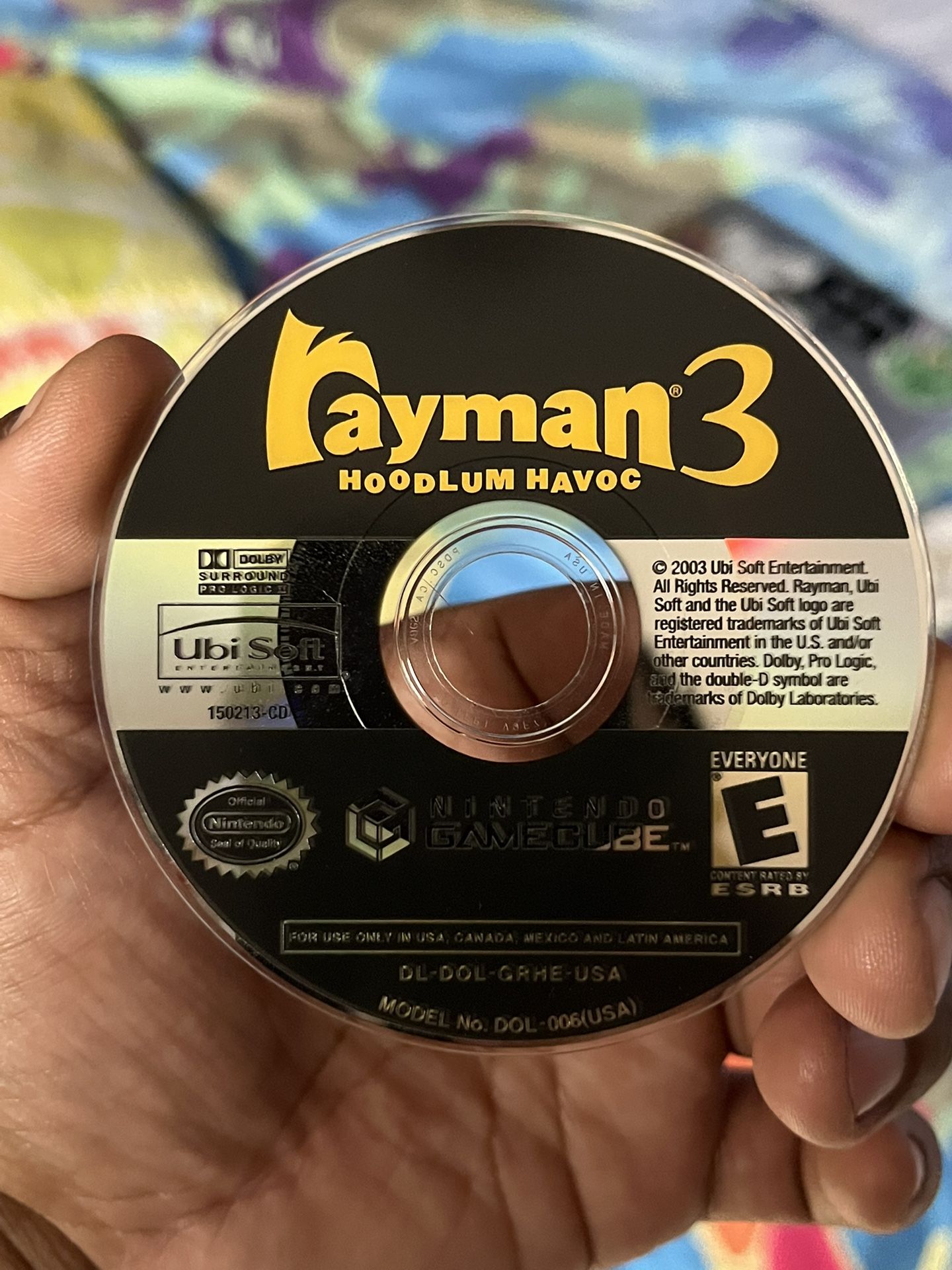 Rayman 3: Hoodlum Havoc Nintendo GameCube 2003 Disc Only no box tested working