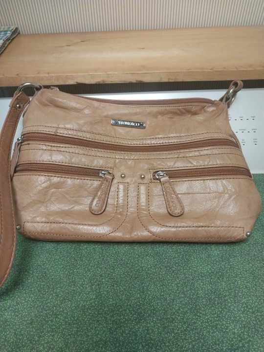 Stone Mountain Leather Hobo Purse