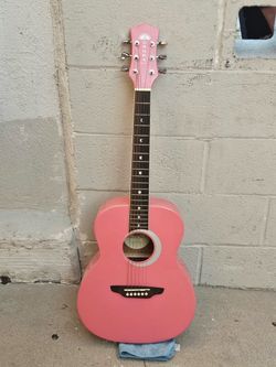 Luna Guitars Aurora Borealis 3/4-Size Acoustic Guitar
