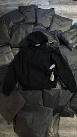  Essentials Hoodie – Stretch Limo (S–L) 