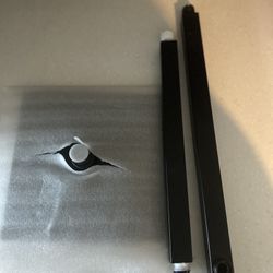 For Sale Black Square Shower Head With Two Options Of Pole 