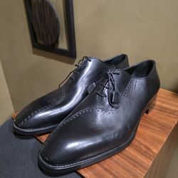 Men's Black Leather Dress Shoe