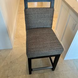 Three Bar Swivel Barstools 