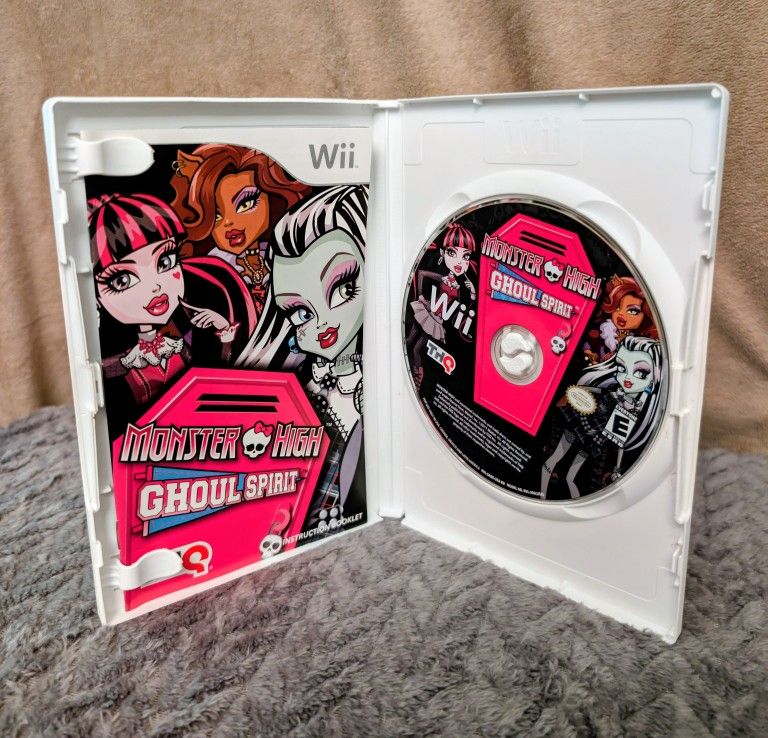 Wii Monster High Ghoul Spirit