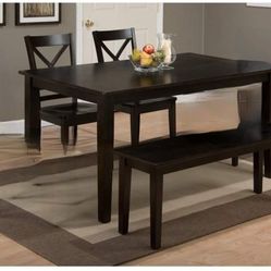 4pc Dining Table Set New 