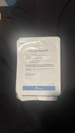 Lidocaine patches