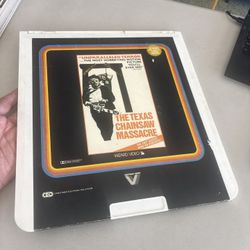 Texas Chainsaw Massacre (1974) CED SelectaVision VideoDisc - 1983 Wizard 