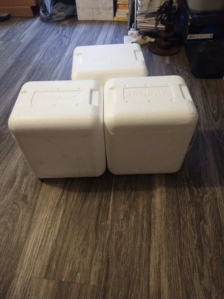Styrofoam Coolers